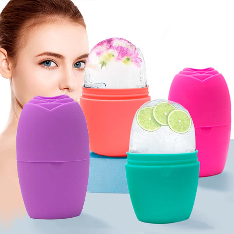 Platinum Silicone Face Ice Roller