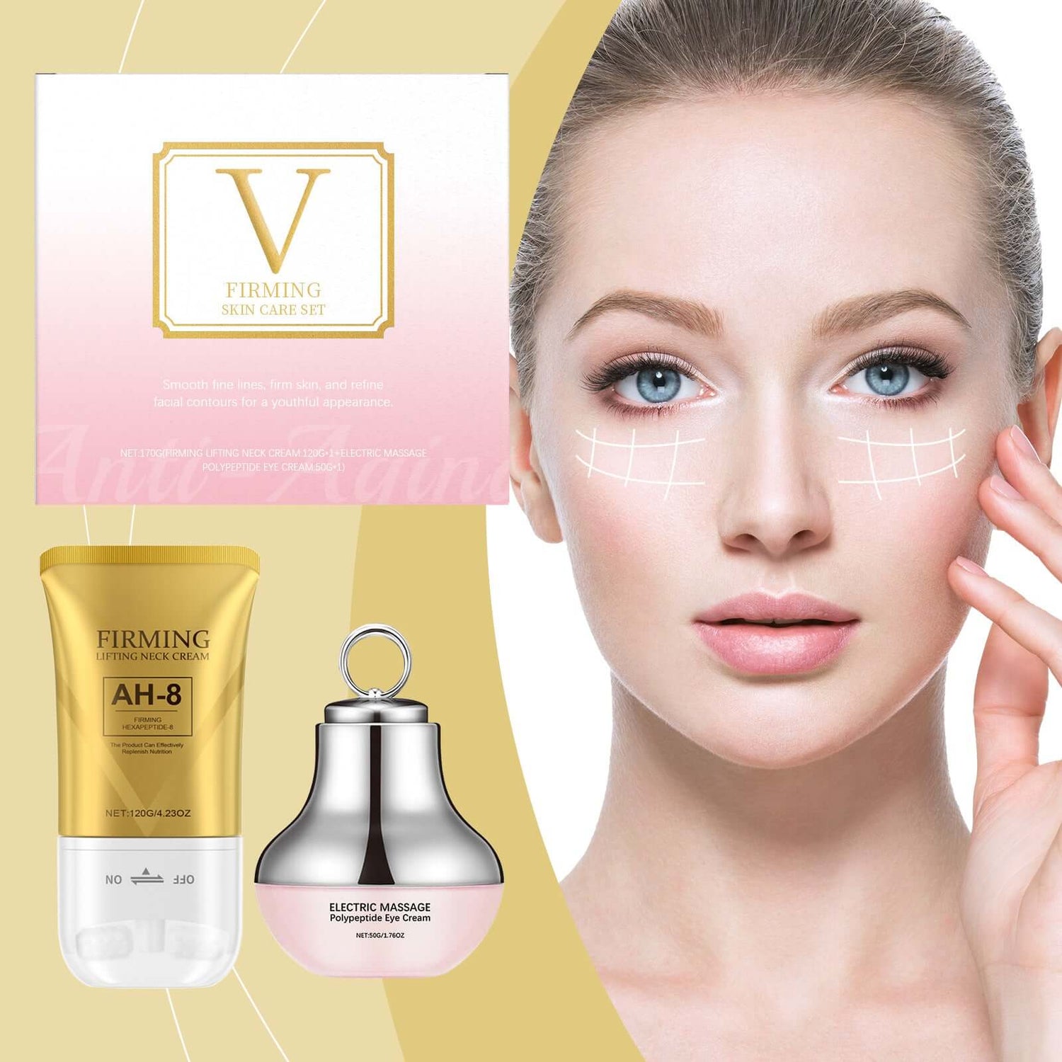 Electric Eye Cream and Neck Rolle