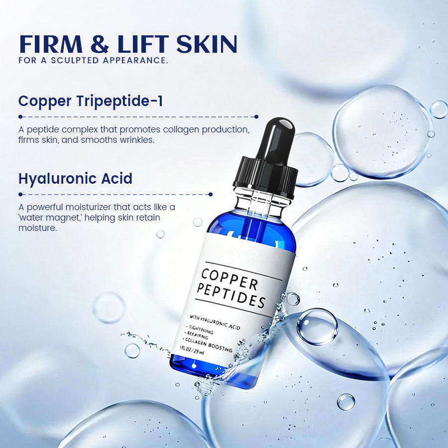 Facial serum with peptides