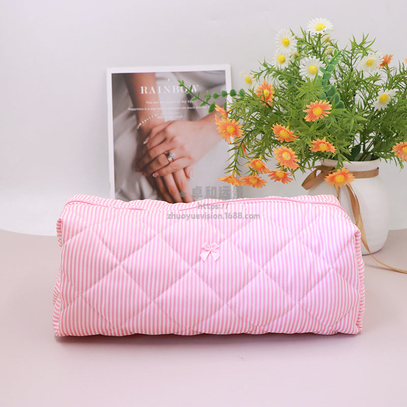 Pochette per Trucchi e Skincare in Peluche