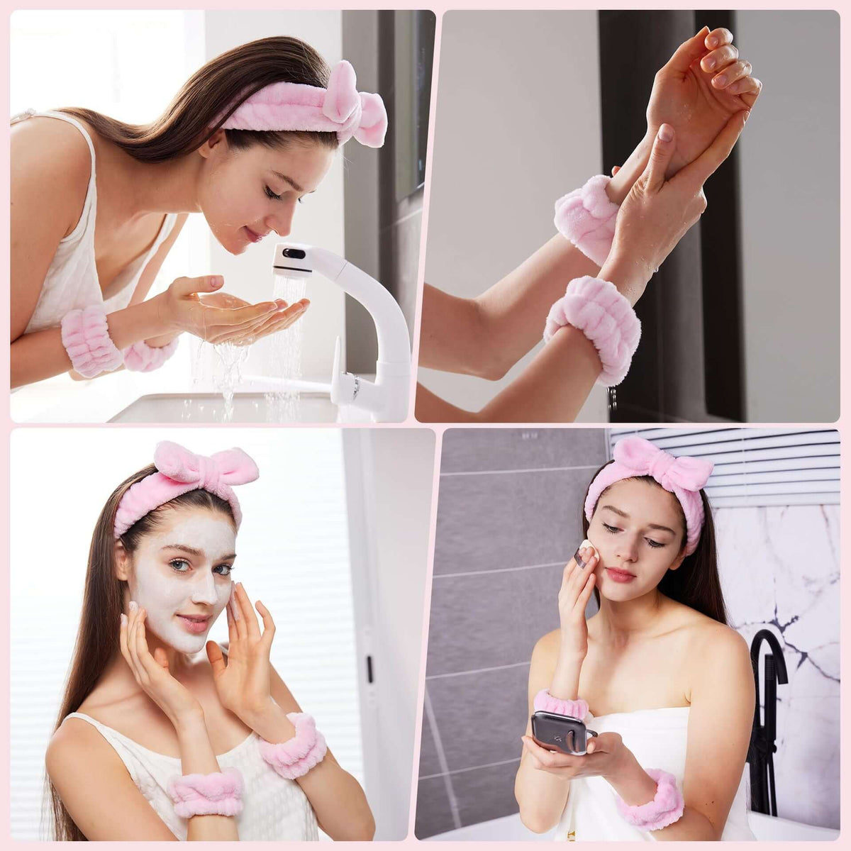 Women Headband and Wristband