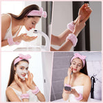 Women Headband and Wristband